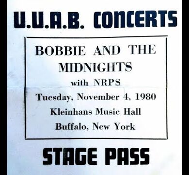 Bobby & The Midnites – 11/4/80 Kleinhans Music Hall, Buffalo, NY Bobby & The Midnites – 11/4/80 Kleinhans Music Hall, Buffalo, NY