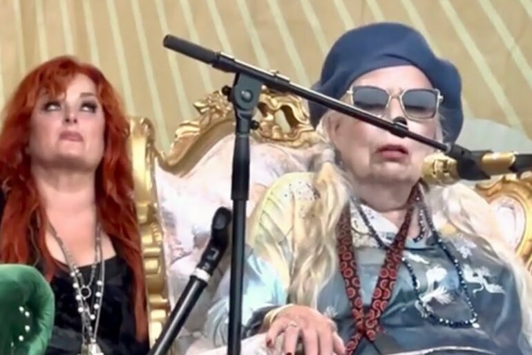 Joni Mitchell “Both Sides Now” with Brandi Carlile Live at Newport Folk Festival, July 24, 2022