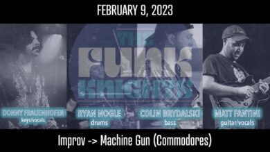 Improv Jam ~ Machine Gun (live) – The Funk Knights