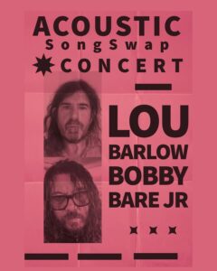 ANNOUNCEMENT: LOU BARLOW BOBBY BARE JR @ ASBURY HALL