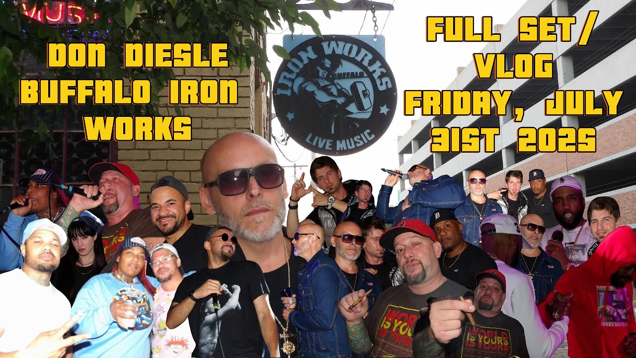 FULL VLOG: Don Diesle LIVE at Buffalo Iron Works | July 31st, 2025