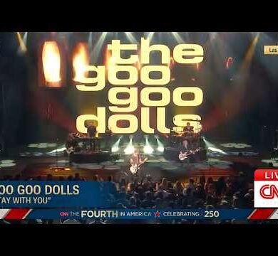 Goo Goo Dolls – "Stay With You" & "Iris" (Live from CNN’s Fourth in America)