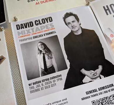 DAVID CLOYD DUENDE CITY SILO JULY 9, 2026 BUFFALO NY