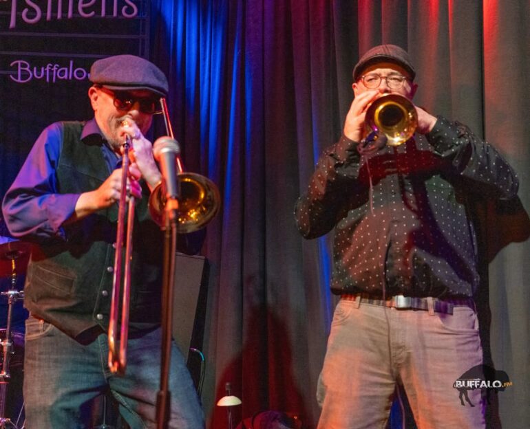 The Big Easy In Buffalo Mardi Gras Jam - Banjo Juice Jazz Band