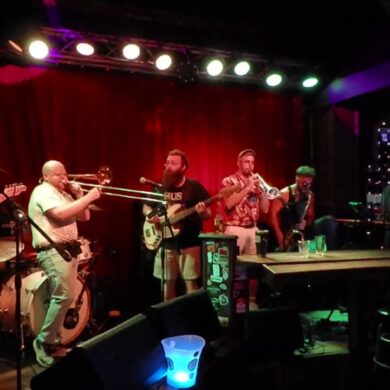 The Hunks of Funk Performing at Jack Rabbit on Friday 8-7-2026 A Song by Lettuce That's Kicking!